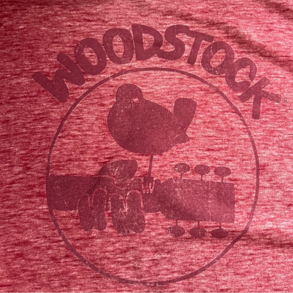 Woodstock Adult 2X Sweatshirt Factory Distressed Music Festival Grunge Cyberpunk - Picture 4 of 10